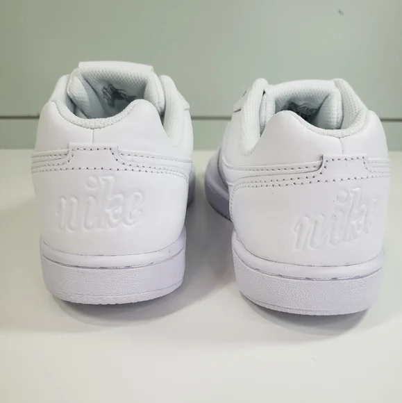 Nike Ebernon Low Triple White AQ1779-100 Trainer Sneakers Shoes Women's 7.5 - Picture 7 of 10